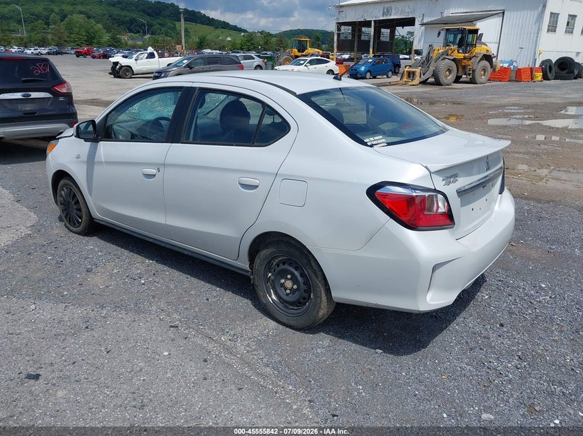 2022 Mitsubishi Mirage G4 Black Edition/Es/Le VIN: ML32FUFJ6NHF06154 Lot: 45555842