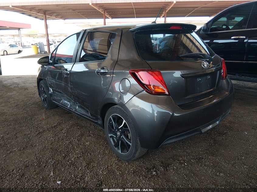 2015 Toyota Yaris VIN VNKKTUD30FA039497 nuotrauka 3