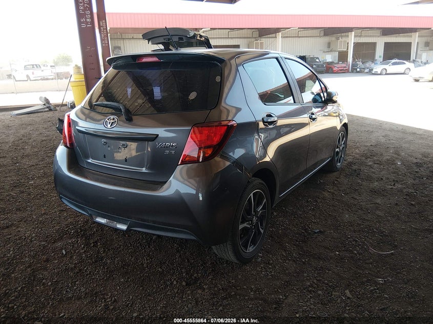 2015 Toyota Yaris VIN VNKKTUD30FA039497 nuotrauka 4