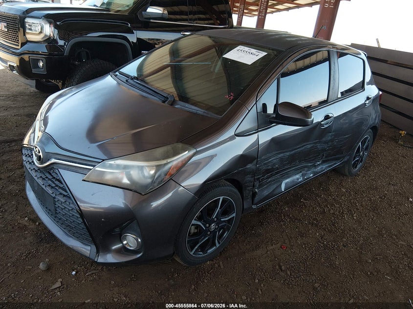 2015 Toyota Yaris VIN VNKKTUD30FA039497 nuotrauka 6