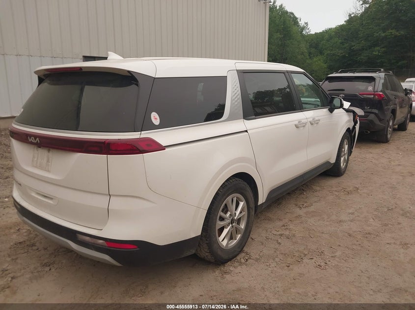 2022 KIA CARNIVAL MPV auction photo 4