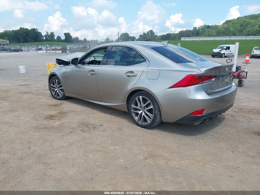 Vin: jthaa1d24l5106752, lot: 46054231, lexus is 300 20203