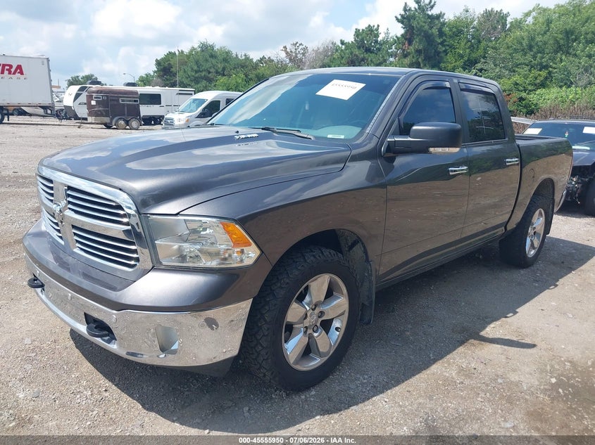 Vin: 1c6rr7lt3hs597597, lot: 46054260, ram 1500 big horn  4x4 5'7 box 20172