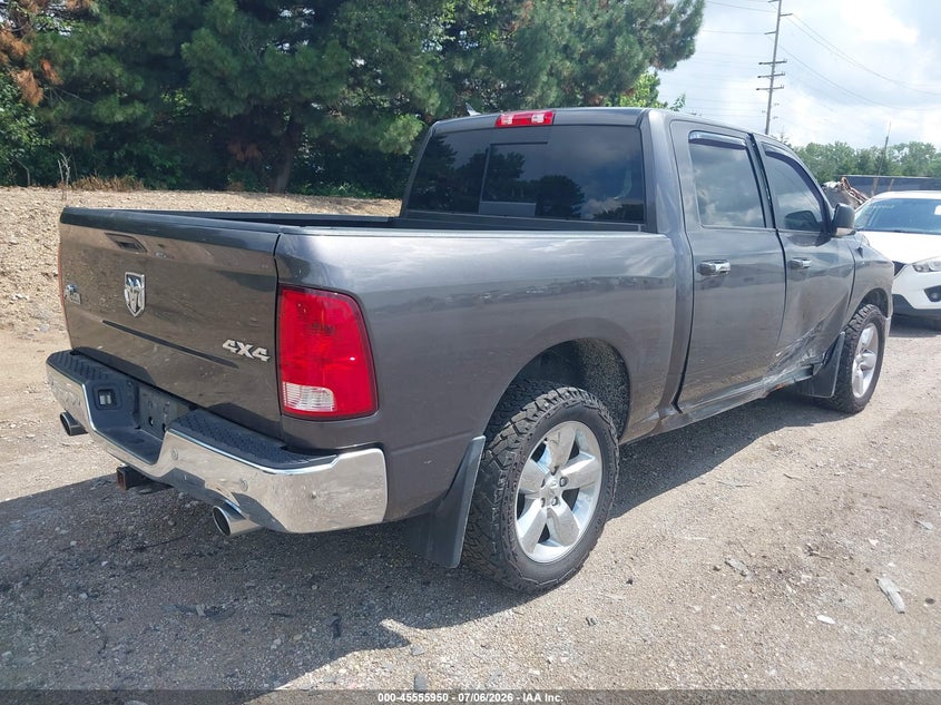 Vin: 1c6rr7lt3hs597597, lot: 46054260, ram 1500 big horn  4x4 5'7 box 20174