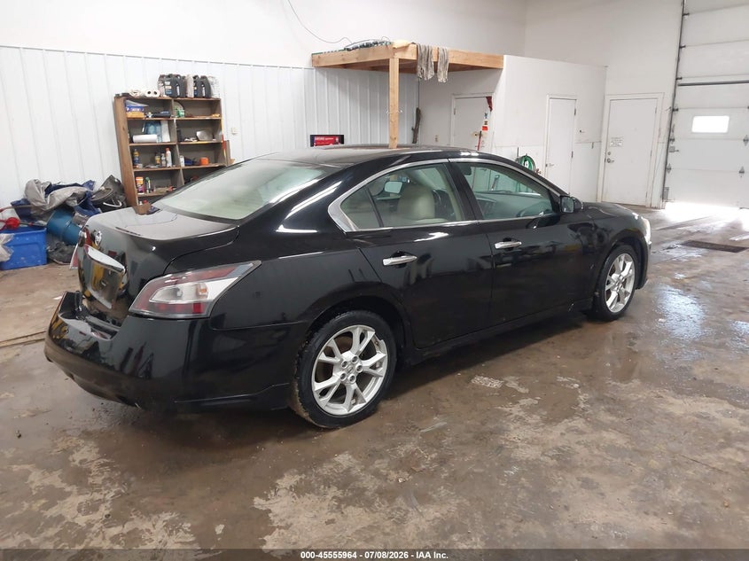 Vin: 1n4aa5ap7ec447253, lot: 46054275, nissan maxima 3.5 s 20144