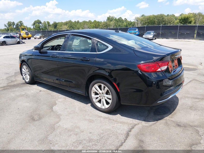 2015 CHRYSLER 200 auction photo 3