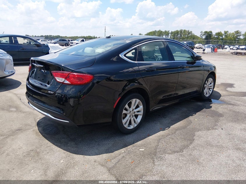 2015 CHRYSLER 200 auction photo 4