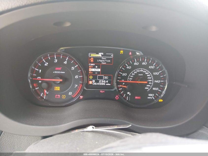 2018 SUBARU WRX STI auction photo 7
