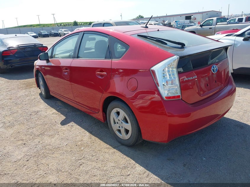2010 TOYOTA PRIUS auction photo 3