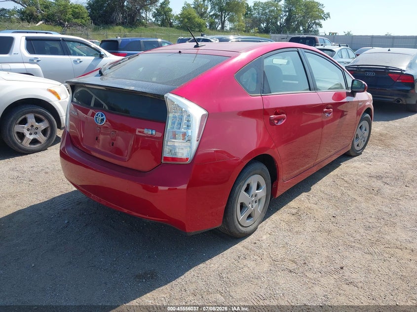 2010 TOYOTA PRIUS auction photo 4