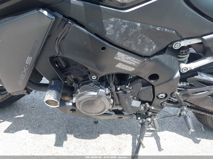 2023 Suzuki Gsx-S1000 A VIN: JS1EK11BXP7100088 Lot: 45556100