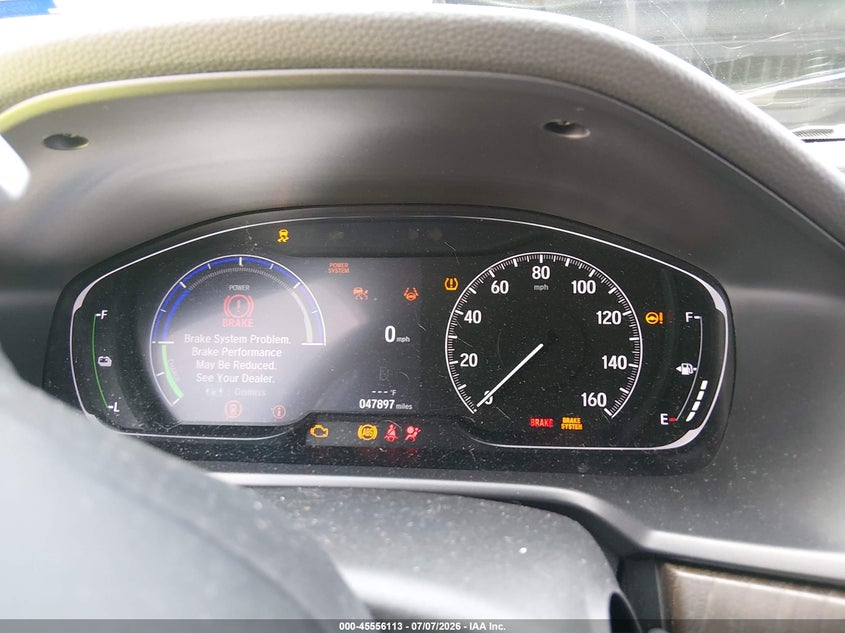 2022 HONDA ACCORD HYBRID auction photo 7