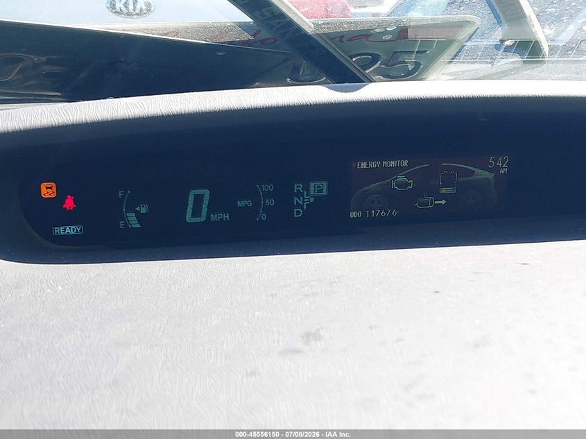 2014 TOYOTA PRIUS auction photo 7