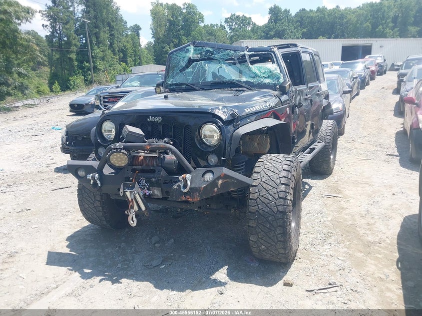 2015 Jeep Wrangler, Rollover, IAAI, VIN 1C4BJWFG1FL715227 — photo 2