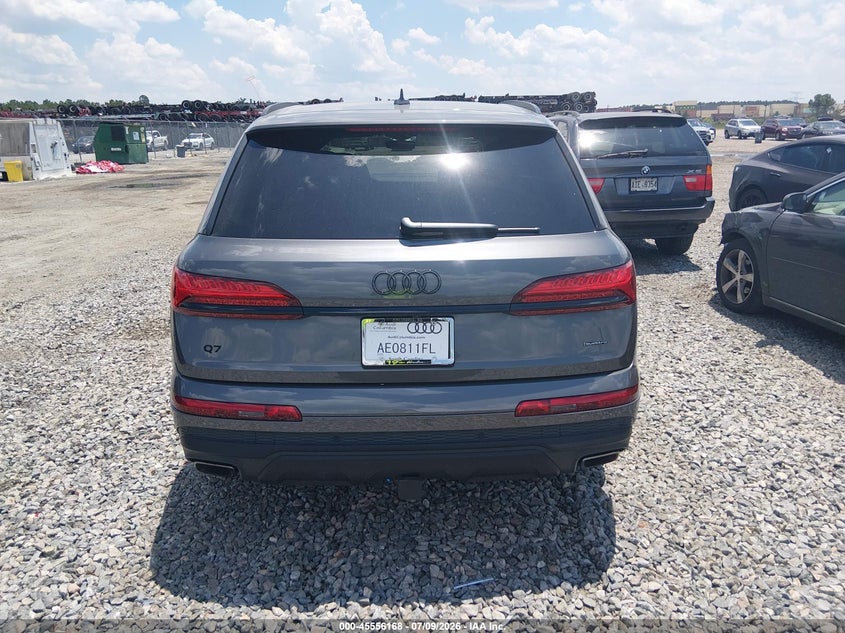 2025 Audi Q7 Premium Plus 55 Tfsi Quattro Tiptronic VIN: WA1LVBF70SD022083 Lot: 45556168