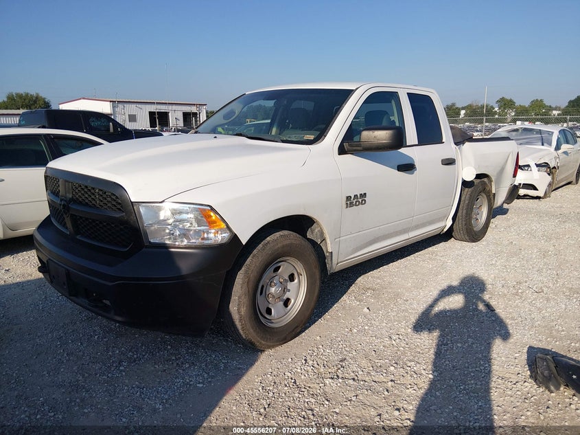 Vin: 1c6rr7fg7hs544366, lot: 46054518, ram 1500 tradesman  4x4 6'4 box 20172