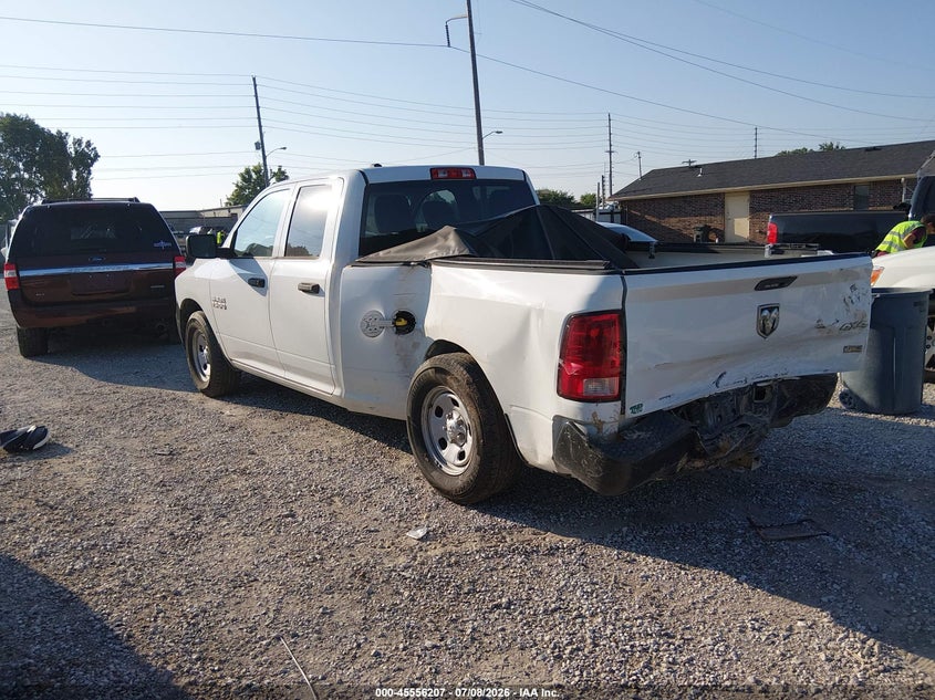Vin: 1c6rr7fg7hs544366, lot: 46054518, ram 1500 tradesman  4x4 6'4 box 20173