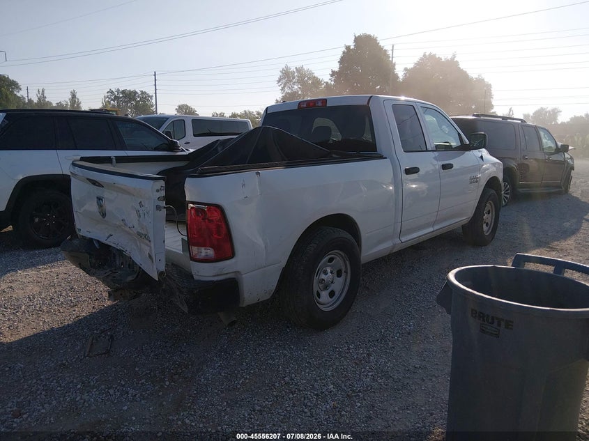 Vin: 1c6rr7fg7hs544366, lot: 46054518, ram 1500 tradesman  4x4 6'4 box 20174