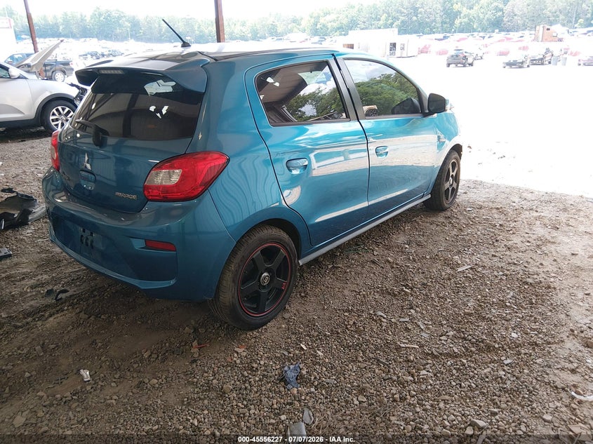2017 Mitsubishi Mirage Es VIN: ML32A3HJ8HH019769 Lot: 45556227