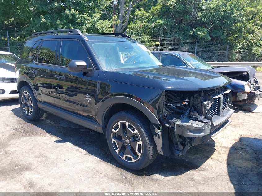 Vin: 3fmcr9c69prd53494, lot: 46054553, ford bronco sport outer banks 2023 img_1