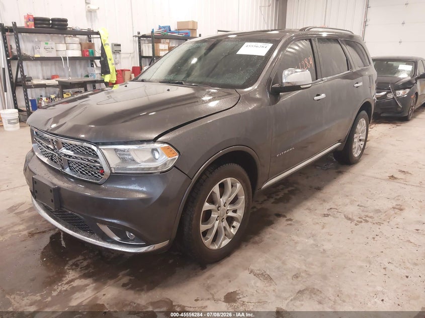 Vin: 1c4rdjeg2gc323272, lot: 46054595, dodge durango citadel 20162