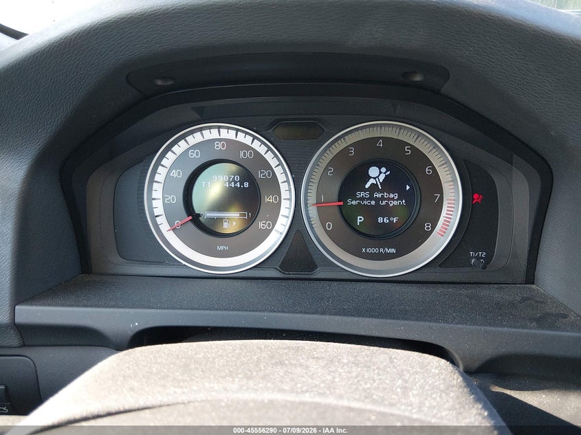 2013 Volvo S60 T5/T5 Platinum/T5 Premier/T5 Premier Plus VIN: YV1612FHXD2206608 Lot: 45556290