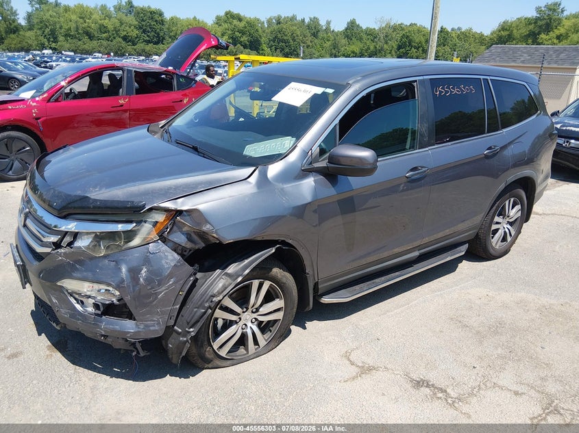 Vin: 5fnyf6h74gb018731, lot: 46054614, honda pilot ex-l 20162