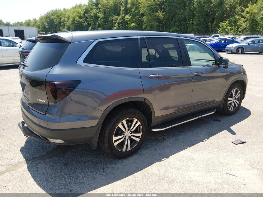 Vin: 5fnyf6h74gb018731, lot: 46054614, honda pilot ex-l 20164