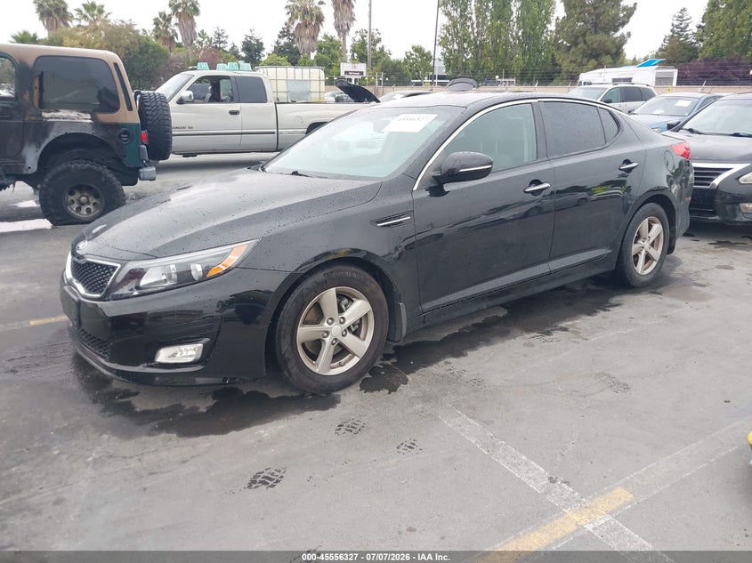 Vin: 5xxgm4a75fg452880, lot: 46054638, kia optima lx 20152