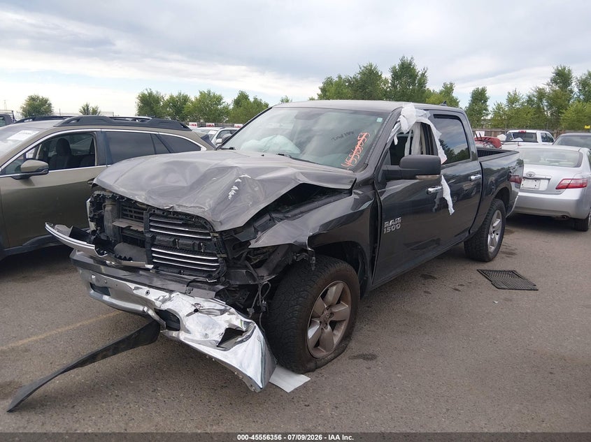 Vin: 1c6rr7lg4gs379444, lot: 46054667, ram 1500 big horn 20162