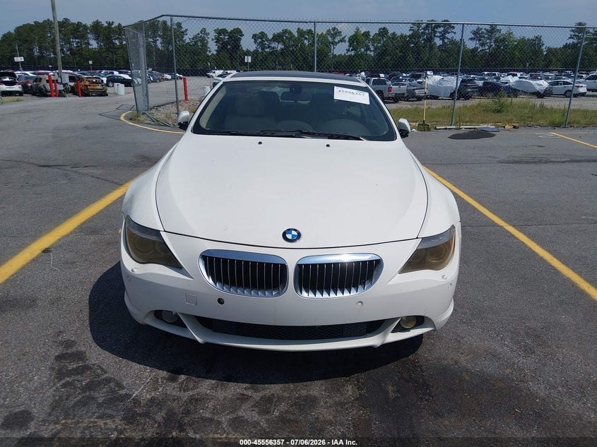 2005 BMW 645CI auction photo 6