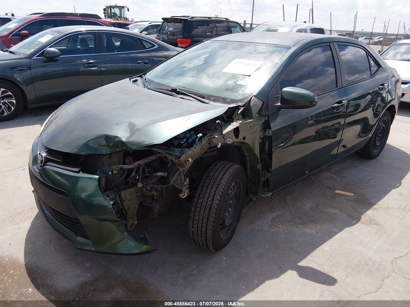 2014 Toyota Corolla L/Le/Le Pls/Prm/S/S Pls 5YFBURHE8EP002318 photo 1