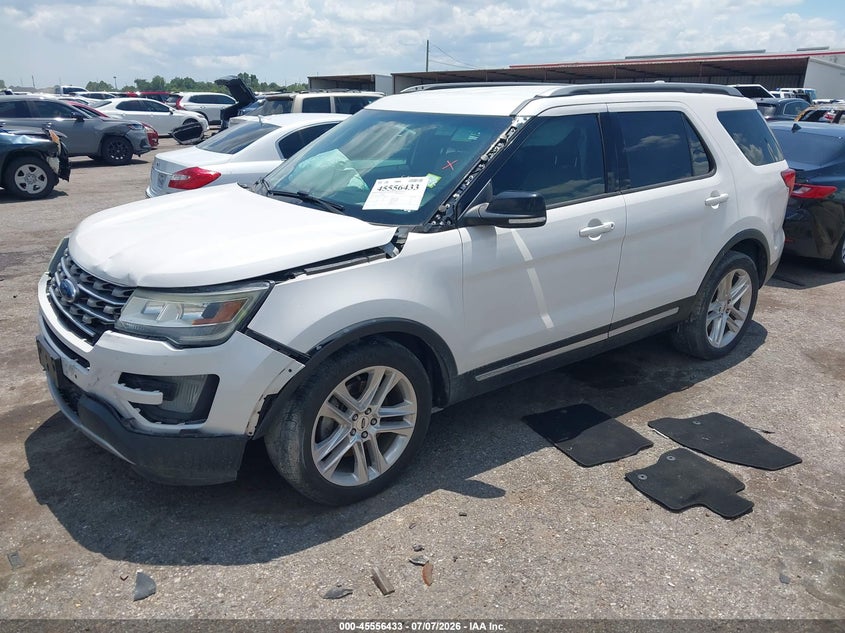 Vin: 1fm5k7d84hgb20858, lot: 46054744, ford explorer xlt 20172