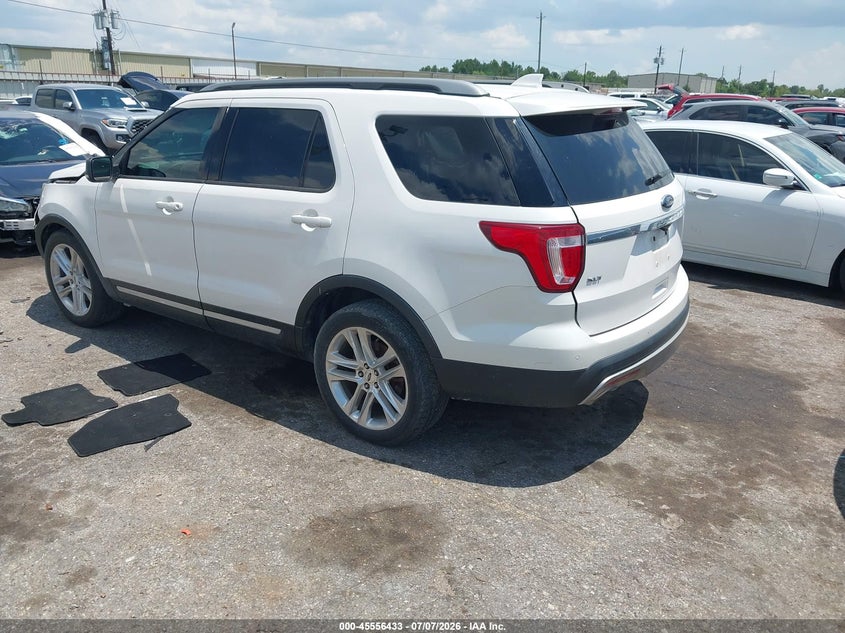 Vin: 1fm5k7d84hgb20858, lot: 46054744, ford explorer xlt 20173