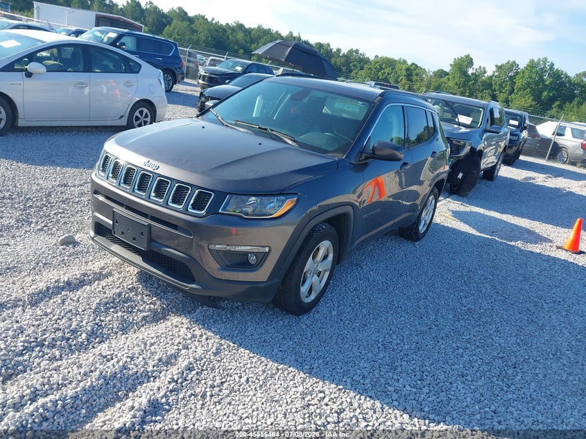 Vin: 3c4njcbb6mt585436, lot: 46054775, jeep compass latitude fwd 20212