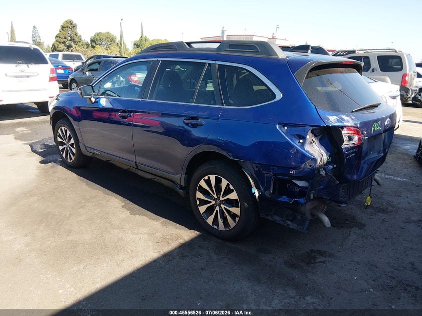 Vin: 4s4bsenc4g3265382, lot: 46054837, subaru outback 3.6r limited 20163