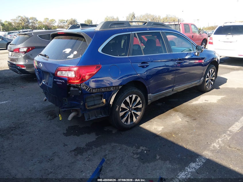 Vin: 4s4bsenc4g3265382, lot: 46054837, subaru outback 3.6r limited 20164