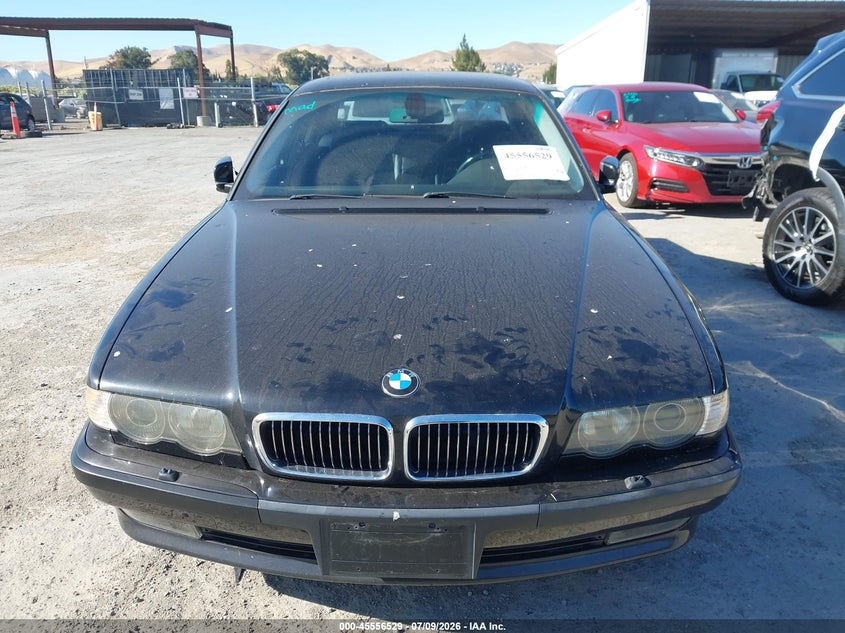 2001 BMW 740Ia VIN: WBAGG83471DN84640 Lot: 45556529