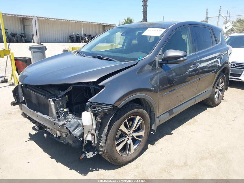 2017 Toyota RAV 4, Front End, IAAI, VIN JTMWFREV3HJ720769 — photo 2