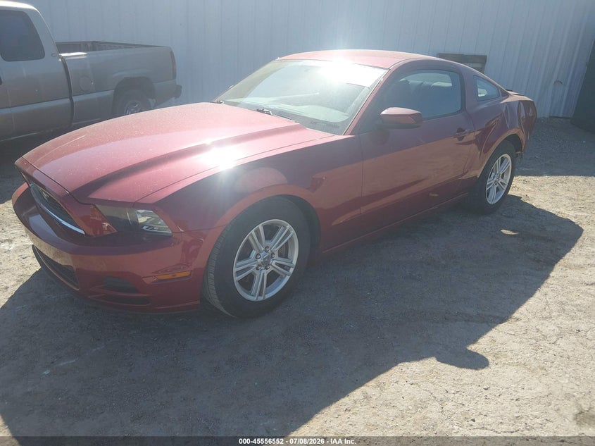 2014 Ford Mustang, Rear, IAAI, VIN 1ZVBP8AM7E5284495 — photo 2