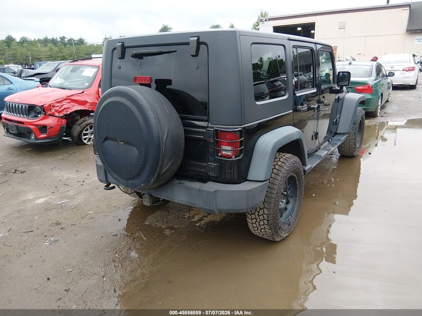 2010 JEEP WRANGLER UNLIMITED auction photo 4