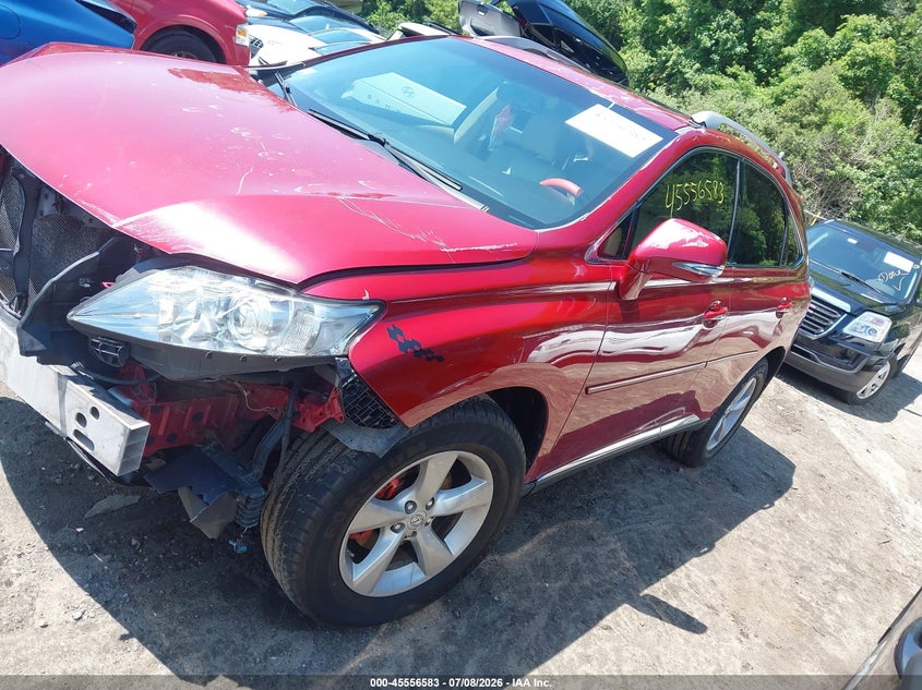 2010 LEXUS RX 350 auction photo 2