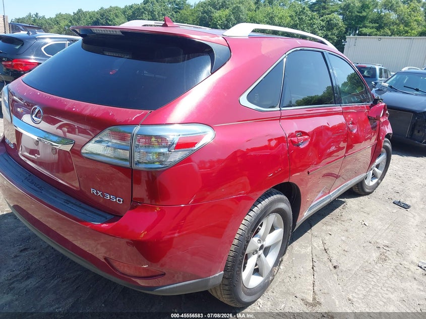 2010 LEXUS RX 350 auction photo 4