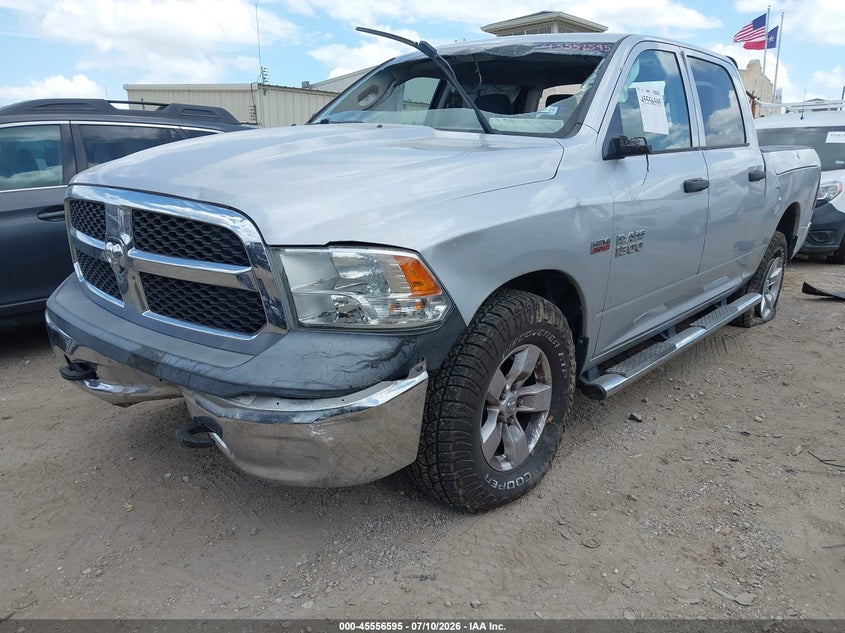 Vin: 1c6rr7kt4fs612459, lot: 46054906, ram 1500 tradesman 20152