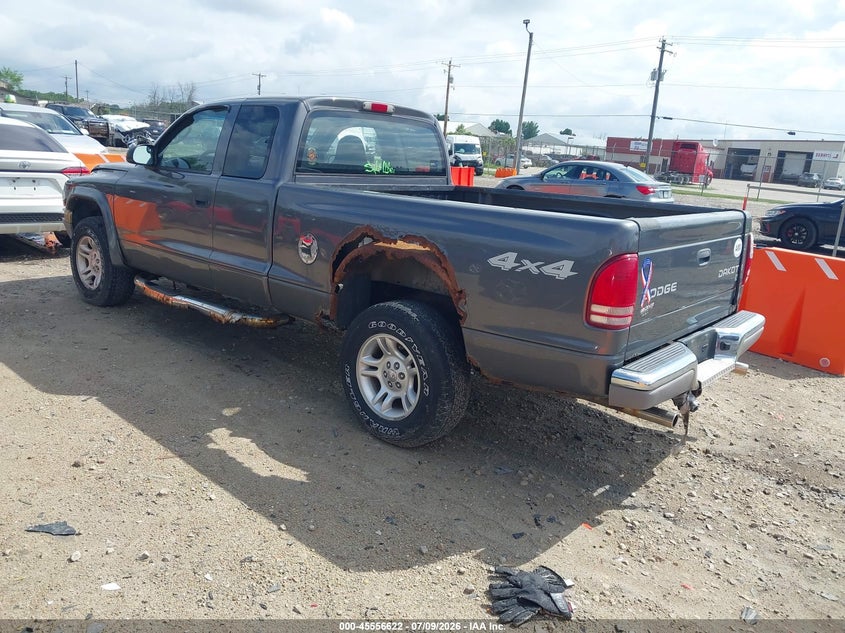2004 DODGE DAKOTA PICKUP 3.7L V-6 210HP