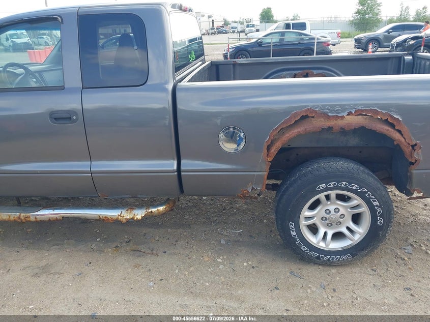 2004 DODGE DAKOTA PICKUP 3.7L V-6 210HP