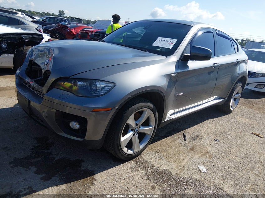 2009 BMW X6, Front End, IAAI, VIN 5UXFG83579LZ93308 — photo 2