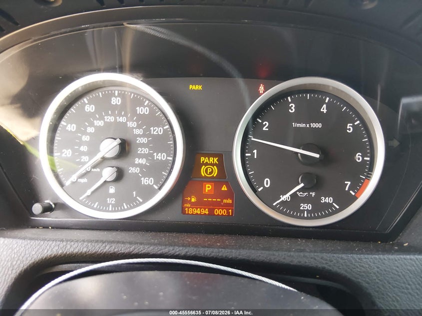 2009 BMW X6 xDrive50I VIN: 5UXFG83579LZ93308 Lot: 45556635