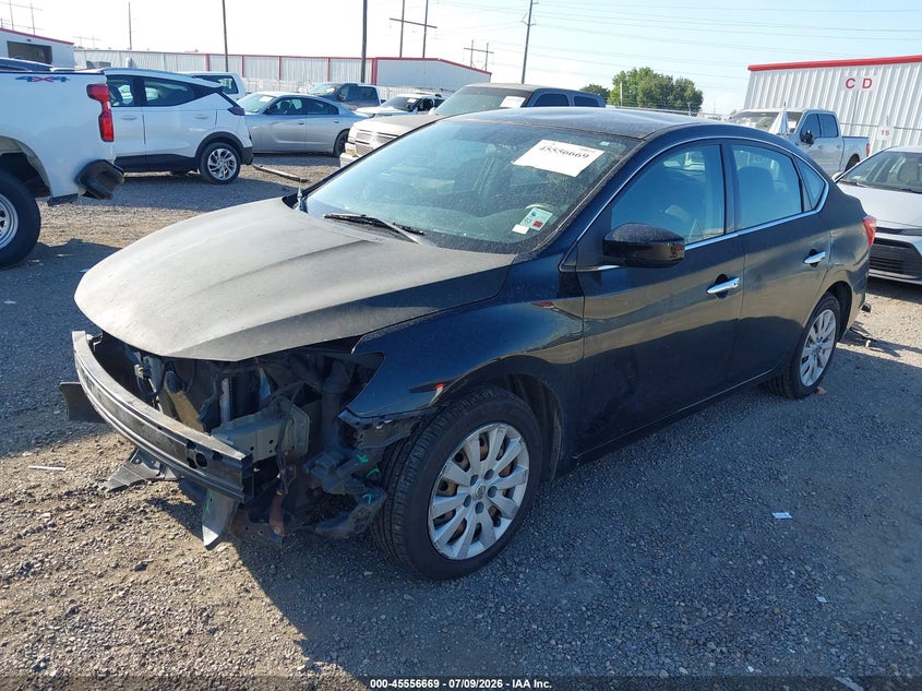 2017 Nissan Sentra, Удар спереди, IAAI, VIN 3N1AB7AP1HY360403 — фото 2