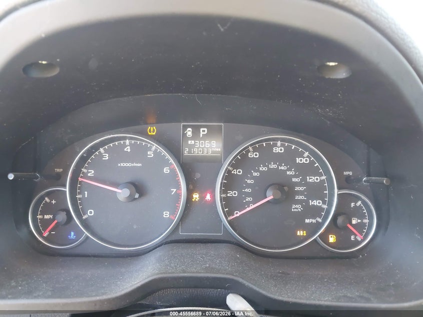 2014 SUBARU OUTBACK auction photo 7